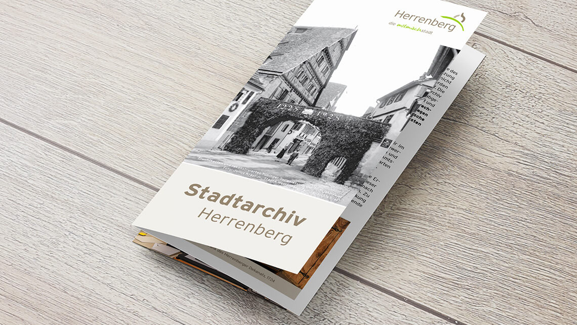 Stadtarchiv Herrenberg-Gestaltung